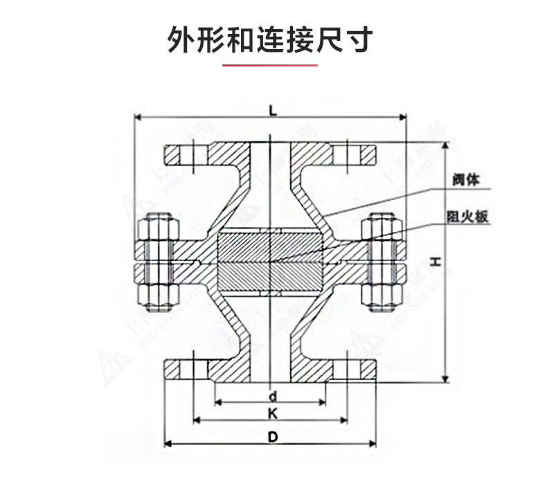 GZW-1铸钢管道阻火器_华球体育结构图.jpg